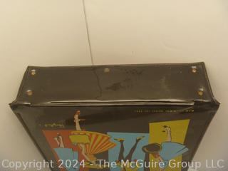 1961 Barbie Black Travel Doll Carrying Case