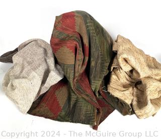 (3) Textile Fragments