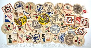 Large Collection of Beer Coasters