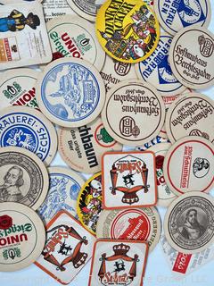 Large Collection of Beer Coasters