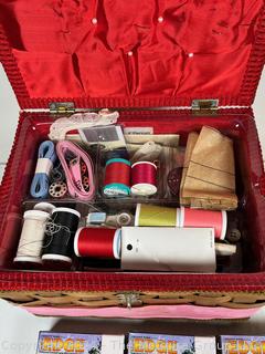 Sewing Box with Notions