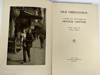 "Old Chinatown" A Picture Book by Arnold Genthe 1913