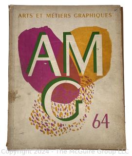 Arts et metiers graphiques no 63 Peignot, Charles, Andre Lejard Published by Arts et Metiers Graphique, Paris, 1938