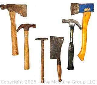 Axes, Hammers and Butcher Knife