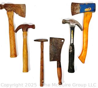 Axes, Hammers and Butcher Knife