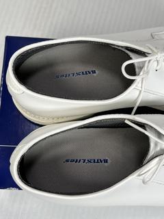 Bates Men's White Uniform Oxfords Size 11 In Box