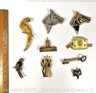 Collection of Power Brooches