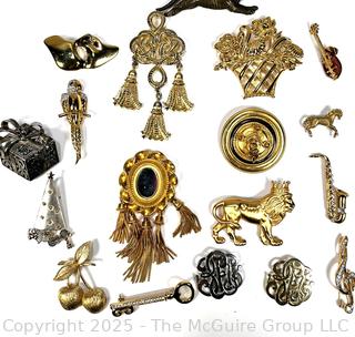 Collection of Power Brooches