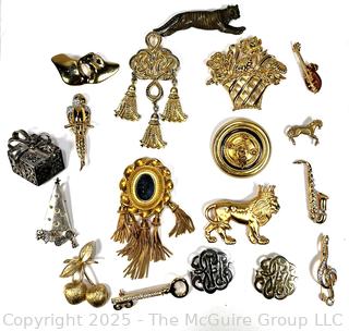 Collection of Power Brooches