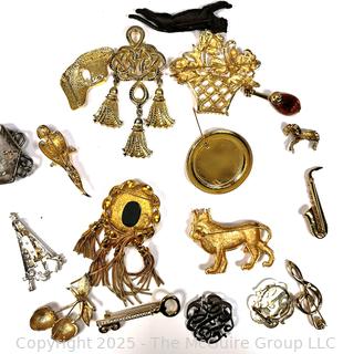 Collection of Power Brooches