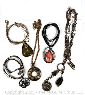 Five (5) Costume Jewelry Necklaces