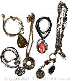 Five (5) Costume Jewelry Necklaces