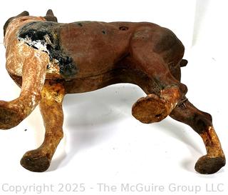 Boston Terrier Cast Iron Door Stop, with Paint