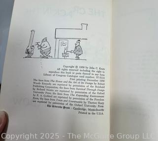 Eight (8) Vintage Books with Dust Jackets Including I Took It Lying Down and Pause to Wonder.
