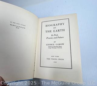 Eight (8) Vintage Books with Dust Jackets Including I Took It Lying Down and Pause to Wonder.
