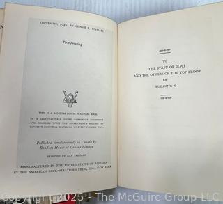 Eight (8) Vintage Books with Dust Jackets Including I Took It Lying Down and Pause to Wonder.
