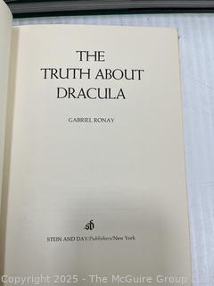 Three (3) Books Including Civil War Collectors Encyclopedia, Bert Sugar’s Baseball Hall of Fame and The Truth About Dracula (Note: 2/5/25 This lot was updated and now only includes 3 books)