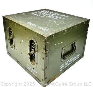 German Leitz Wetzlar Boresight Military Kit in Green Storage Chest