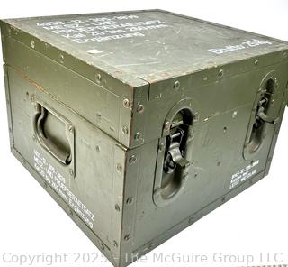 German Leitz Wetzlar Boresight Military Kit in Green Storage Chest