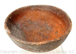 Pre-Columbian Mayan Mesoamerican Terra Cotta Clay Bowl