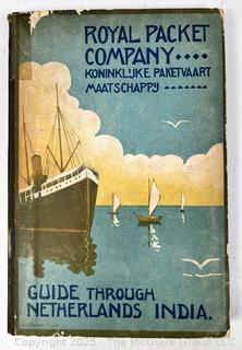 1906 Guide Through Netherlands India. Compiled by Order of the Koninklijke Paketvaart Maatschappij (Royal Packet company)