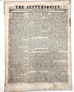 The Jeffersonian Newspaper June 30, 1838