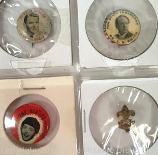 Collection of Political Pinbacks