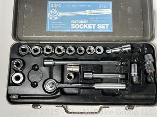 Ratchet Set, Allen Wrenches and Assorted Hand Tools