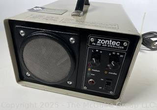 Zontec PA250B Electronic Ozone Deodorizer (Powers Up)