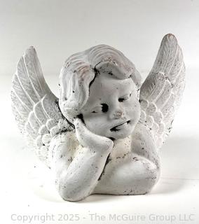 Cement Outdoor Garden Statue of Angel