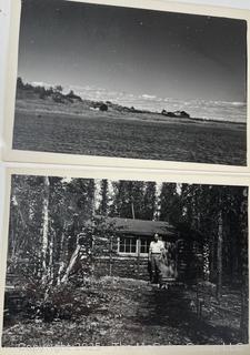 Collection Includes B&W Photos of Canadian Wilderness, US Military Interview with Author John Gresham, and Ephemera from United States Lines 