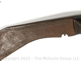 Kukri Gurkha with Bone Handle, Steel Blade and Scabbard