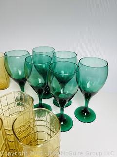 Collection of Mid Century Glass Tumblers