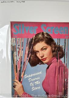 Five (5) Silver Screen Magazines from 1945