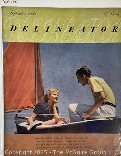 Five (5) Delineator Magazines 