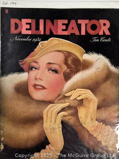 Six (6) Delineator  Magazines from 1934