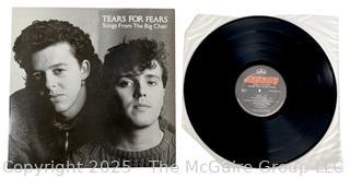 Vinyl LP Record Album: Tears For Fears - "Songs From The Big Chair"