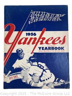 1956 New York Yankees Yearbook. 2nd Edition