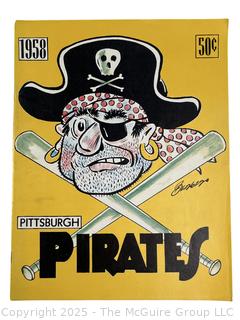 1958 Pittsburgh Pirates Yearbook