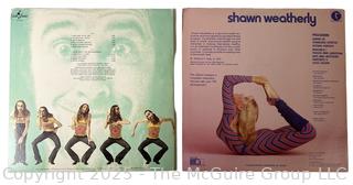 Two (2) Vinyl LP Record Albums: Shawn Weatherly and George Carlin