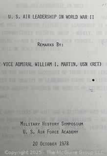 Old Paper - US Military Aviation History 