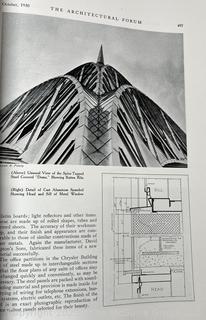 Two (2) Architectural Design Forum Magazines 1930