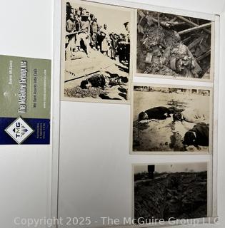 Group of Post WWII B&W Photos of Occupied Countries