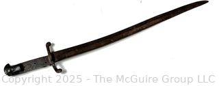 1858 Enfield Bayonet, Early Civil Are Battlefield Recovery, Henrico County, VA