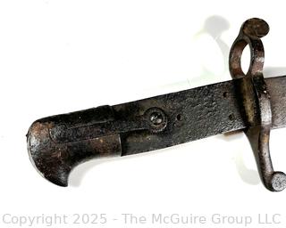 1858 Enfield Bayonet, Early Civil Are Battlefield Recovery, Henrico County, VA