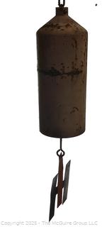 Handmade International Harvester Wind Chime. Measures 23"