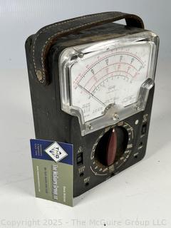 Triplett Model 630 Analog Volt-Ohm Meter with 25 Ranges