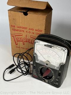 Triplett Multimeter Model 630-NS with Original Box