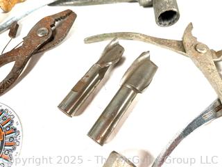 Hand Tools Including Schild Cutter #10 and Snap-On Valve "Tappet Adjuster"