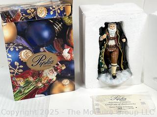 Pipka Santas - Reflections of Christmas “Swiss Father Christmas” Design #11367. Limited Edition 2007